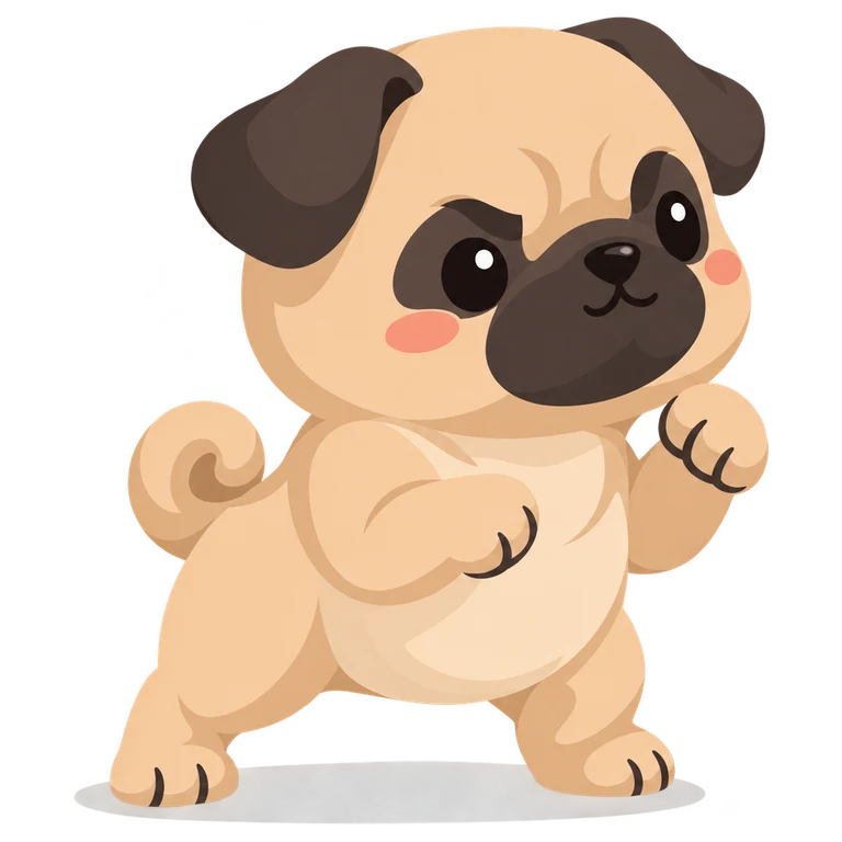 Cartoon pet fighter